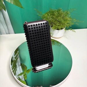 Christian Louboutin Black Studded Wallet